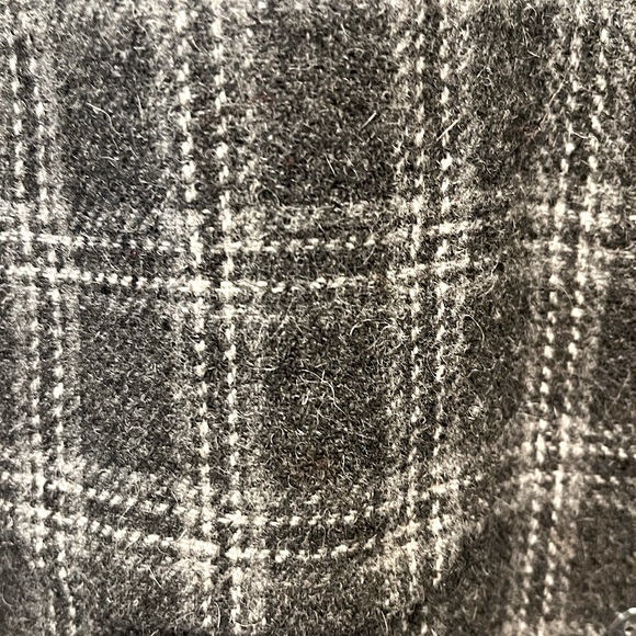 CLEO Petite Plaid Wool Shacket - Picture 3 of 5